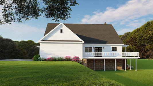 House Plan 5177 Whispering Pines, Farmhouse House Plan