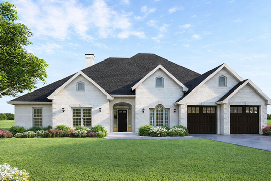 House Plan 769 Country Club Drive, French Traditional House Plan