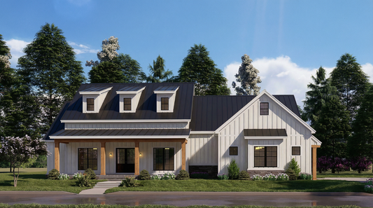 House Plan 5260 Four Winds II, Rustic House Plan