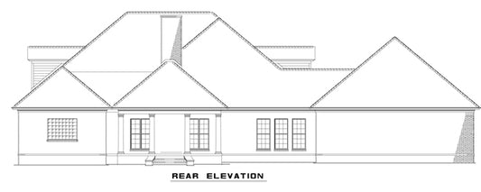 House Plan 708 Cottonwood Drive, Country House Plan