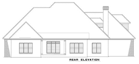 House Plan 717 Birchwood Lane, Traditional House Plan