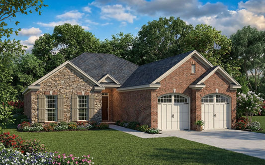 House Plan 829B Woodland Drive, Stone-And-Brick House Plan