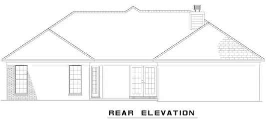 House Plan 913 Cherry Street, Traditional House Plan
