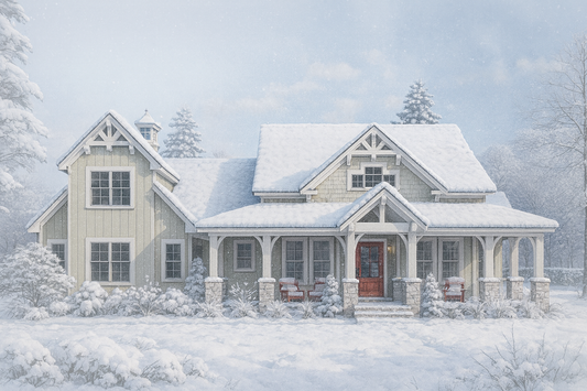 House Plan 5508 The Gables At Meadowview, Modern Farmhouse House Plan