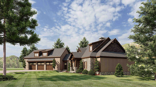 House Plan 5021 Summer's Eve, Craftsman Bungalow House Plan