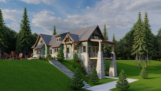 House Plan 5068 Adirondack Place II, Modern House Plan