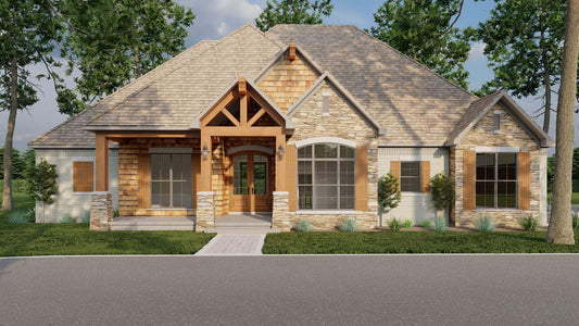 House Plan 5091 Aberdeen Place, Craftsman Bungalow House Plan