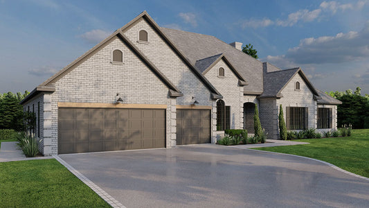 House Plan 5095 Anderson Court, French Traditional House Plan