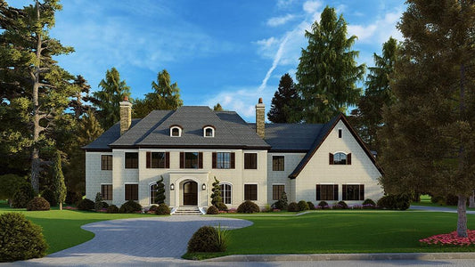 House Plan 5255 Lindel Manor, European House Plan