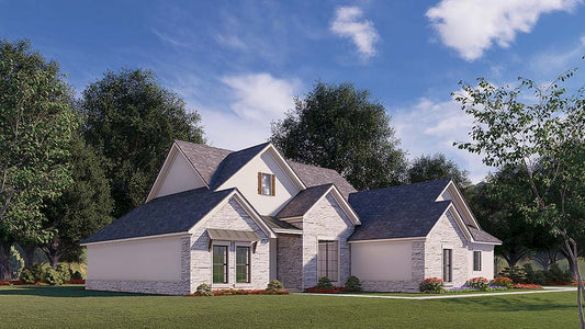 House Plan 5259 Ashland Manor, Traditional House Plan