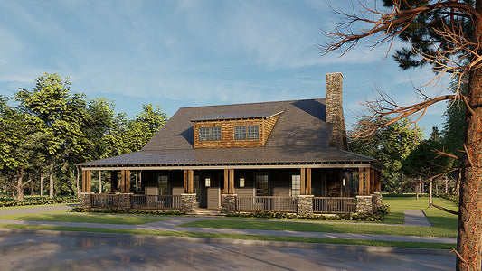 House Plan 5267 South Fork, Farmhouse House Plan