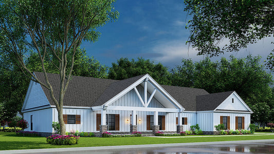 House Plan 5290 Elkhorn Place, Traditional House Plan