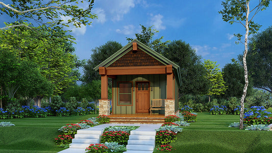 House Plan 5299 Elkhorn, Mountain House Plan