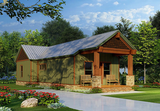 House Plan 5300 Creek Side, Mountain House Plan