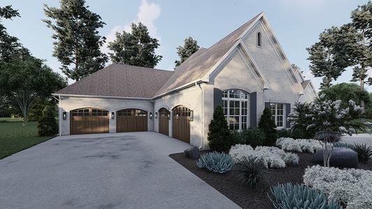 House Plan 5304 Southbend Manor, European House Plan