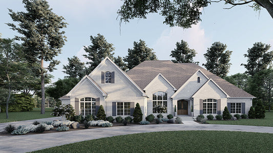 House Plan 5304 Southbend Manor, European House Plan