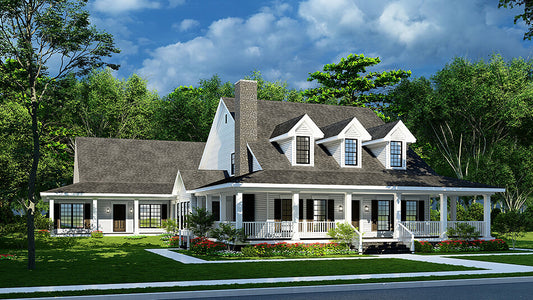 House Plan 5313 Heartland Farms, Farmhouse House Plan