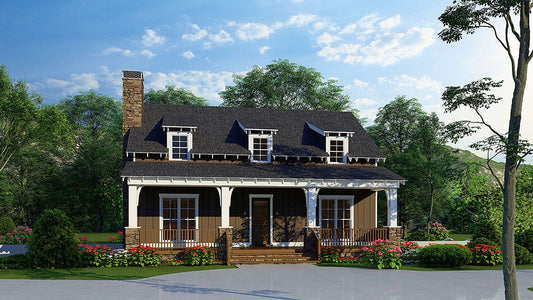 House Plan 5317 Timber Trail Retreat, Riverbend House Plan