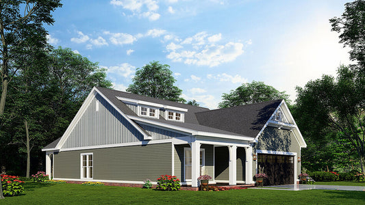 House Plan 5325 Cottage at Autumn Brooke, Cottage House Plan