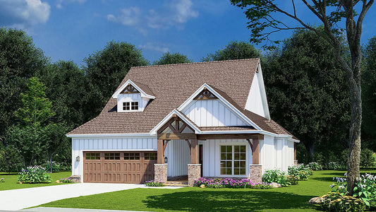 House Plan 5326 Summer Place Cottage, Cottage House Plan