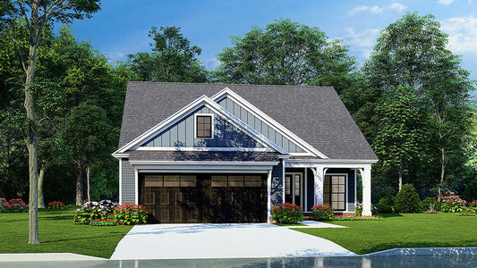 House Plan 5328 Spring Creek Cottage, Cottage House Plan