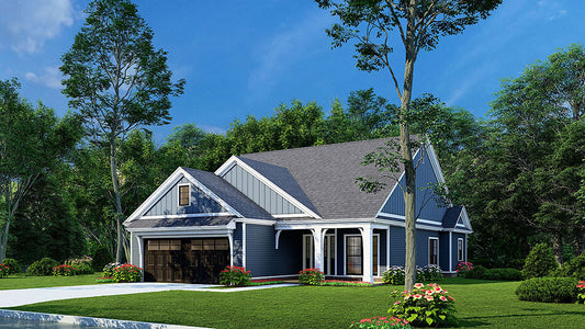 House Plan 5328 Spring Creek Cottage, Cottage House Plan