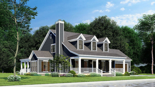 House Plan 5346 Blueberry Hill, Farmhouse House Plan