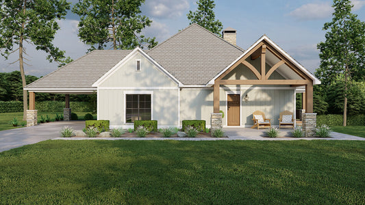 House Plan 5356 Summer Cottage, Cottage House Plan