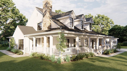 House Plan 5376 Mulberry Farms, Farmhouse House Plan