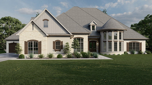 House Plan 5385 Sierra Place, European House Plan
