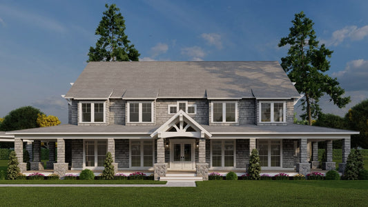 House Plan 5468 Bayside Retreat, Craftsman House Plan