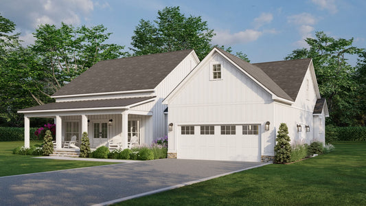 Farmhouse House Plan, 5471 Willow Creek Farms