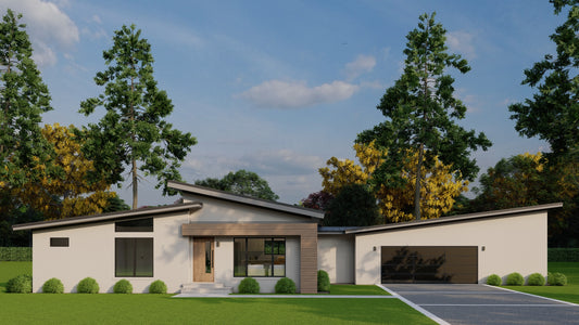 House Plan 5482 Avalon II, Modern House Plan