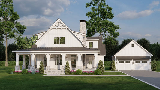 House Plan 5454 Top of the Rock Farms, Farmhouse Plan