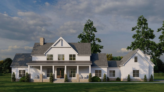 Modern Farmhouse Plan, 5463 Austin Farms