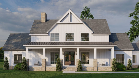 Modern Farmhouse Plan, 5463 Austin Farms