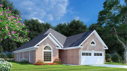 House Plan 101B Brighton Court, Traditional House Plan