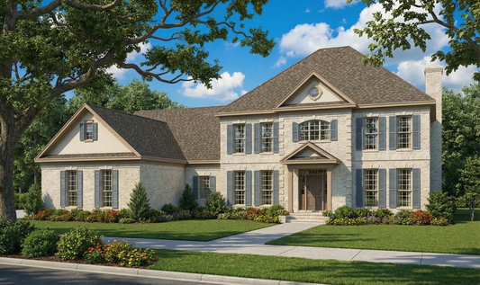 House Plan 1126 Hickory Place, Colonial Classical Federal House Plan