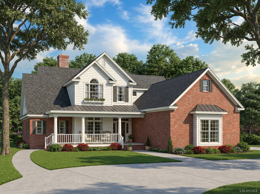 House Plan 1174 Edison Lane, Heritage House Plan