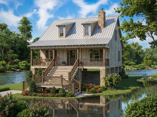 House Plan 1201 Piney Creek II, Riverbend House Plan