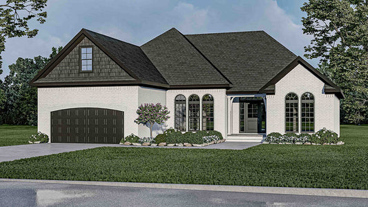 House Plan 1284 Natalie, Traditional House Plan