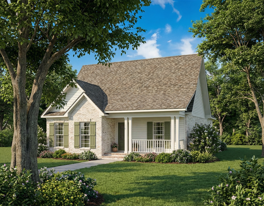 House Plan 131 Maple Street, Traditional House Plan