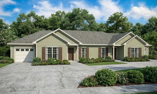 House Plan 1321B Markham Drive-B, Multi-Family House Plan