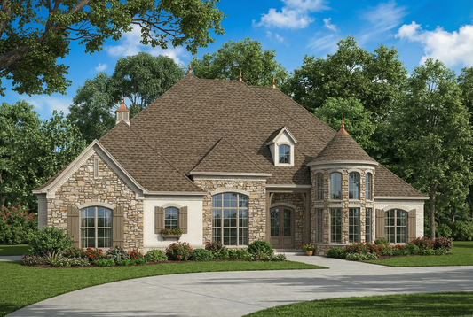 House Plan 1346 Veronique, European House Plan - Nelson Design Group