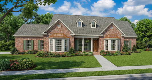 House Plan 135 Olive Street, Traditional House Plan