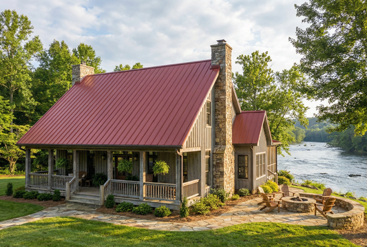 House Plan 1351 Seth's Cabin, Riverbend House Plan