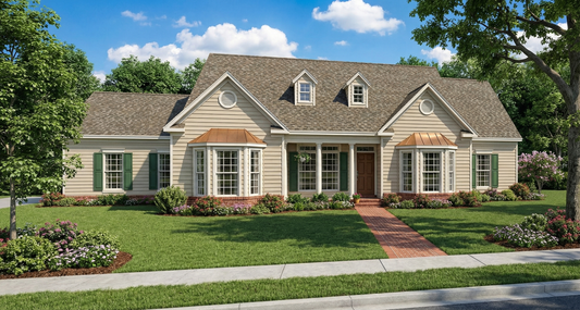 House Plan 135B Olive Street, Taditional House Plan