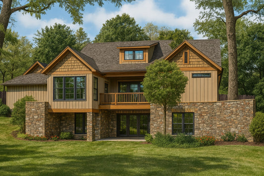House Plan 1371 Calico Bluff, Rustic House Plan