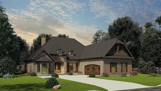 House Plan 1392 Lacy's Plan, European House Plan