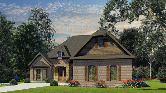 House Plan 1392 Lacy's Plan, European House Plan
